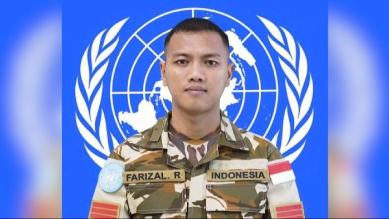 Satu Prajurit TNI Yonif 113/JS Gugur Akibat Serangan Artileri Israel di Lebanon