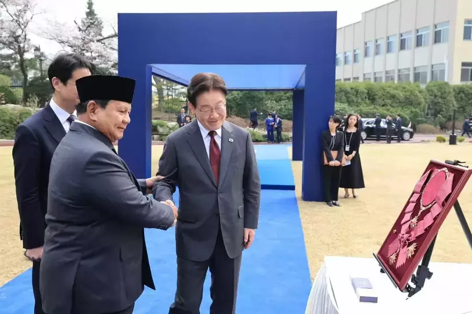 Prabowo Raih ‘The Grand Order of Mugunghwa’, Penghargaan Tertinggi dari Korea Selatan